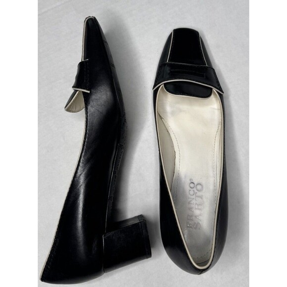 Franco Sarto Julia Black Pumps with Block Heel Women’s Size 6.5 - Picture 9 of 15